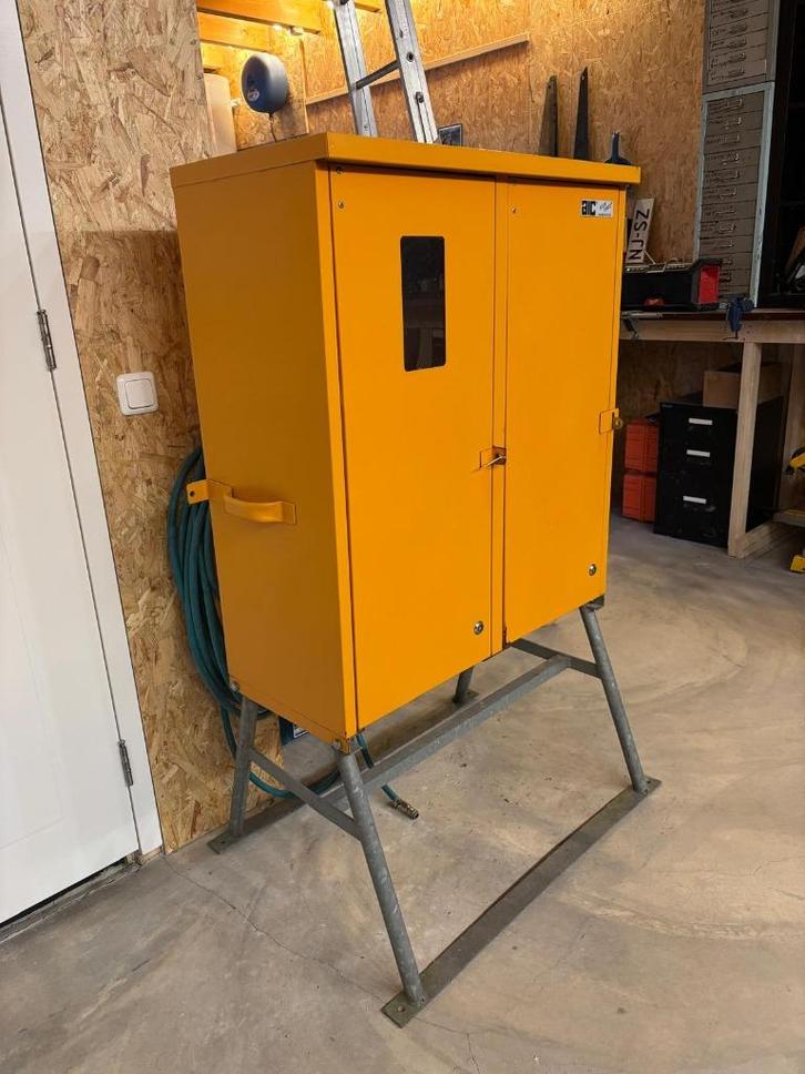 bouwmeterkast bouwkast bouw stroom kast, Doe-het-zelf en Verbouw, Gereedschap | Overige machines, Gebruikt, Ophalen