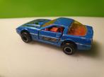 Majorette 215 - Chevrolet Corvette [blauw] 1/57, Ophalen of Verzenden, Gebruikt, Auto