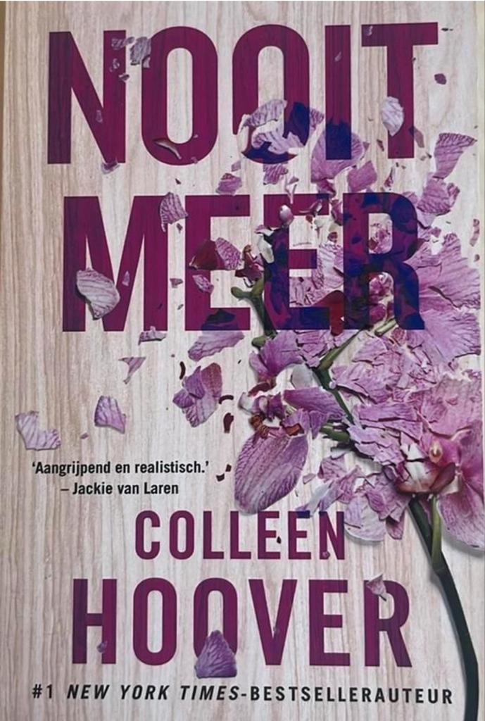 Nooit Meer - Colleen Hoover - nieuw - it ends with us, Boeken, Romans, Ophalen of Verzenden, Nieuw, Nederland