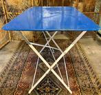 Franse tuintafel metaal, tafel inklapbaar, Tuin en Terras, Tuintafels, Ophalen, Gebruikt, Baambrugge, Babuschka Vintage