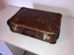 Koffertje bruin vintage, Overige materialen, Gebruikt, Minder dan 50 cm, Ophalen of Verzenden