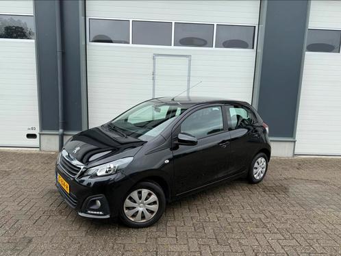 Peugeot 108 1.0 E-vti 72pk 5D 2019 Zwart, Auto's, Peugeot, Bedrijf, Benzine, Hatchback, Handgeschakeld, Origineel Nederlands, Zwart