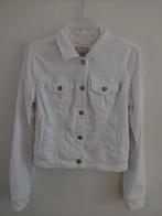 Spijkerjasje lang48cm LTB 36 wit 98%katoen 2%elas 1xGedragen, Wit, Nieuw, Ophalen of Verzenden, LTB