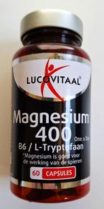 Lucovitaal Magnesium 400 B6 / L-Tryptofaan  60 capsules, Ophalen of Verzenden, Nieuw, Overige typen