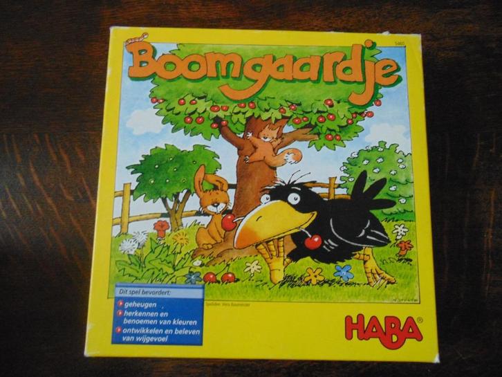 Boomgaardje Spel van Haba, Hobby en Vrije tijd, Gezelschapsspellen | Bordspellen, Gebruikt, Een of twee spelers, Drie of vier spelers