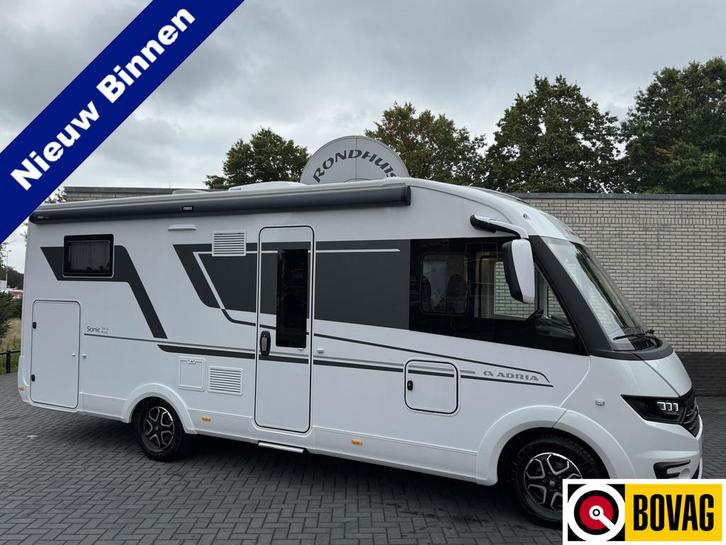 Adria Sonic 700 SL Plus 180 pk AUTOMAAT 9-Traps 5-Persoons E, Caravans en Kamperen, Campers, Bedrijf, tot en met 5, Integraal