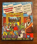 Antiek Robinson Crusoe Puppet Book No. 6 anno 1960, Ophalen of Verzenden