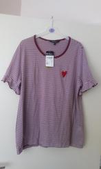 Shirt Ulla Popken nieuw maat 46/48 grote maten mode dames, Ophalen of Verzenden, Nieuw, Rood, Shirt of Top