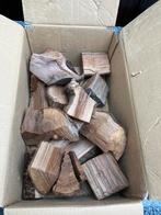 Olijfhout Chunks BBQ - 4,6 kg, Tuin en Terras, Haardhout, Minder dan 3 m³, Ophalen of Verzenden, Overige houtsoorten, Blokken