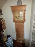 Antiek staand Horloge grenen kast  loopt en slaat op tijd, Antiek en Kunst, Antiek | Klokken, Ophalen
