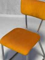 Gispen 114 PTT eetkamerstoel vintage eettafelstoel geel, Huis en Inrichting, Stoelen, Gebruikt, Overige kleuren, Vintage, Ophalen of Verzenden