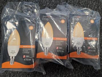 3x AduroSmart Flame lamp Zigbee beschikbaar voor biedingen