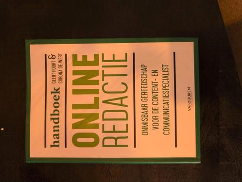 Geert Poort - Handboek online redactie, Boeken, Economie, Management en Marketing, Zo goed als nieuw, Ophalen of Verzenden
