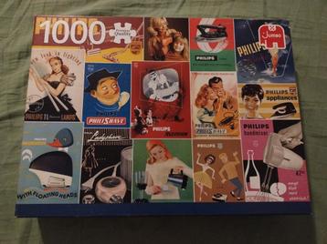 Legpuzzel Jumbo Philips Retro 1000 stukjes beschikbaar voor biedingen