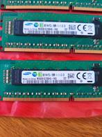 8GB DDR3 1600RDIMM Samsung 2PDPC3L1600RCDQ18G, Computers en Software, RAM geheugen, Ophalen of Verzenden, Zo goed als nieuw, DDR3