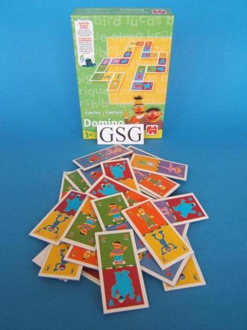 Sesamstraat domino nr. 00045-02, Hobby en Vrije tijd, Gezelschapsspellen | Overige, Zo goed als nieuw, Ophalen