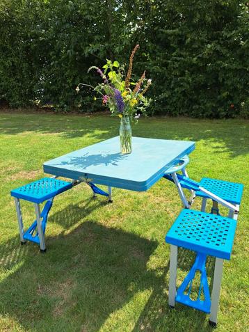 Picknicktafel / campingtafel inklapbaar aluminium  beschikbaar voor biedingen