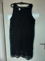 126 Zwart kanten jurk van Janina maat 44, Zwart, Maat 42/44 (L), Ophalen of Verzenden, Zo goed als nieuw