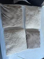 Kussentjes, Huis en Inrichting, Ophalen of Verzenden, Zo goed als nieuw, Beige, Vierkant