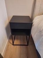 Set vikhammern nachtkastjes zwart, 40x39 cm, Huis en Inrichting, Slaapkamer | Nachtkastjes, Ophalen, Overige materialen, Gebruikt