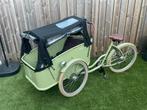 Johnny Loco elektrische bakfiets, Fietsen en Brommers, Fietsaccessoires | Aanhangers en Karren, Ophalen, 80 kg of meer, Overige typen