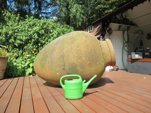 Zeer grote terracotta kruik uniek 1m70 lang en 1m20 doorsnee, Antiek en Kunst, Antiek | Keramiek en Aardewerk, Ophalen
