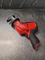 Milwaukee Fuel Brushless M12 CHZ reciprozaag, 70 mm of meer, 600 tot 1200 watt, Ophalen of Verzenden, Zo goed als nieuw