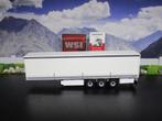 Wsi White Line 03-1073, Schuifzeilen Oplegger & Kleppen 3as., Ophalen, Nieuw, Bus of Vrachtwagen, Wsi