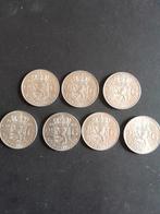 7 zilveren rijksdaalders juliana serie 1959-66, Postzegels en Munten, Munten | Nederland, Setje, Zilver, 2½ gulden, Ophalen of Verzenden