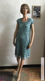 Mooie jurk Linea Tesini, Kleding | Dames, Jurken, Groen, Ophalen of Verzenden, Onder de knie, Zo goed als nieuw
