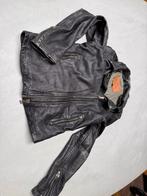 Goosecraft Leren Dames Jas Maat L - Stoere Worn Look, Ophalen of Verzenden, Gedragen, Zwart