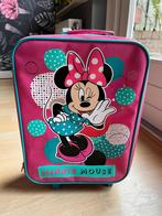 PRIJSVERLAGING Mooie kinderkoffer van Minnie Mouse, Sieraden, Tassen en Uiterlijk, Koffers, Zacht kunststof, Gebruikt, Minder dan 35 cm