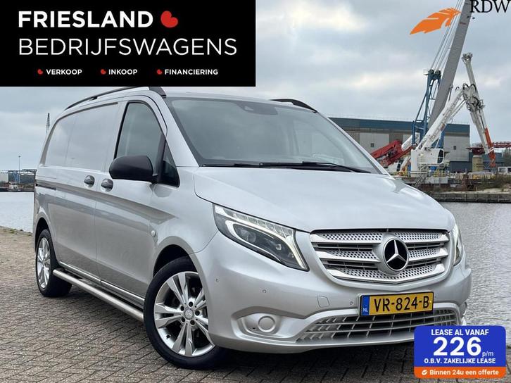 Mercedes Vito 114 CDI Automaat Trekhaak/Leer/LED/Camera/Stoe, Auto's, Bestelauto's, Bedrijf, Te koop, ABS, Achteruitrijcamera