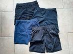 Zeeman: 4 x sport broekje zwart blauw maat 146-152, Ophalen, Sport- of Zwemkleding