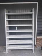 Alluminium steiger 135cm breed 720cm werkhoogte, Ophalen, Gebruikt, Rolsteiger of Kamersteiger, 5 meter of hoger