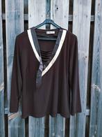 Vintage Bruine Top Trebien XL, Trebien, Bruin, Maat 46/48 (XL) of groter, Ophalen of Verzenden