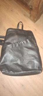 Leren Zwarte rugzak - Bear Design, Overige merken, Gebruikt, 25 tot 40 cm, Ophalen of Verzenden