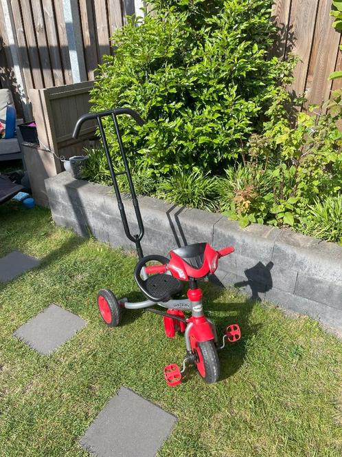 Baby Mix - Driewieler /Buggy  - Veiligheidsgordel - Duwstang, Fietsen en Brommers, Fietsen | Driewielers, Gebruikt, Duwstang, Verstelbare zitting