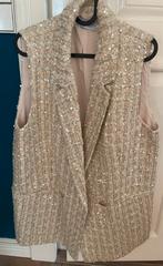 AMAYA AMSTERDAM luxe gilet S, Kleding | Dames, Ophalen of Verzenden, Zo goed als nieuw, Maat 36 (S), Beige