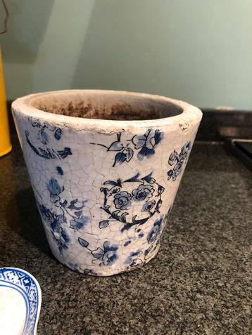 Pot speciaal craquelé - old Dutch style beschikbaar voor biedingen