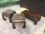 2 opiumtafels, Ophalen, Rechthoekig, 50 tot 100 cm, Minder dan 50 cm