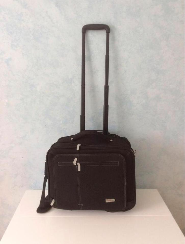 ZGAN Oakman Laptoptrolley 15 inch, Sieraden, Tassen en Uiterlijk, Tassen | Reistassen en Weekendtassen, Zo goed als nieuw, Zwart