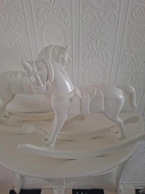 2 Brocante Hobbelpaarden, Antiek en Kunst, Curiosa en Brocante, Ophalen of Verzenden