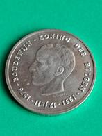 1976 België 250 frank in zilver Boudewijn, 5 schuin, Verzenden, Zilver, Losse munt, Zilver