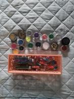 Diverse potjes met glitters, Ophalen of Verzenden, Overige kleuren, Handen en Nagels