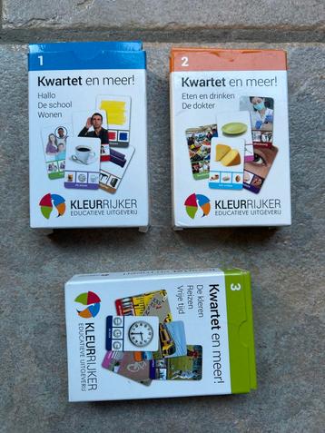 Kleurrijker Kwartet en meer! Educatief spel NT2 beschikbaar voor biedingen