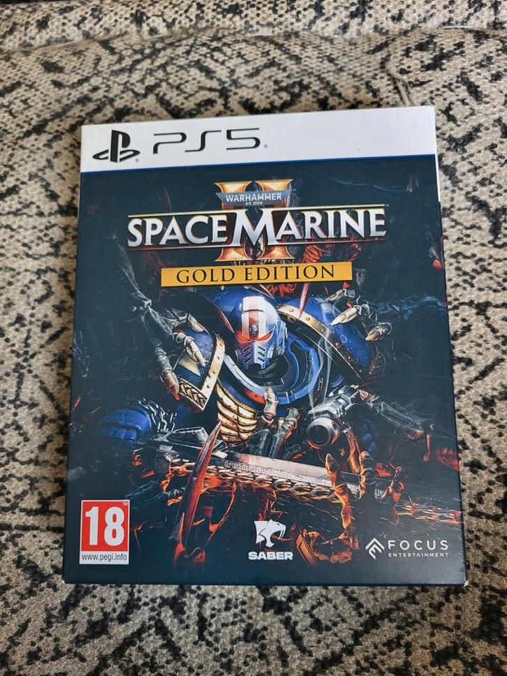 Warhammer 40k Space Marine 2 Gold Edition PS5 -, Spelcomputers en Games, Games | Sony PlayStation 5, Zo goed als nieuw, Ophalen of Verzenden