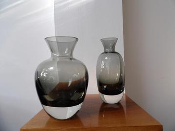 Sixties Vazen Set, Murano kristal beschikbaar voor biedingen
