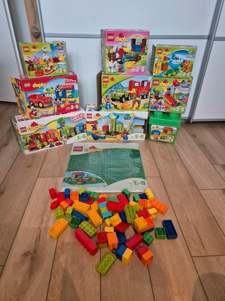 Grote set duplo, Kinderen en Baby's, Speelgoed | Duplo en Lego, Zo goed als nieuw, Duplo, Ophalen
