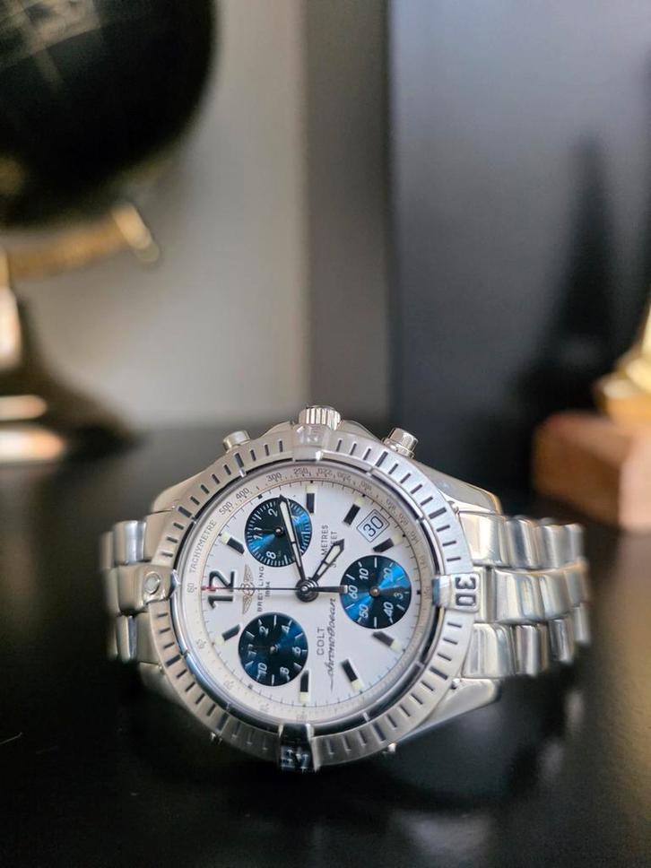 Breitling Colt Superchrono  / Complete service beurt gehad, Sieraden, Tassen en Uiterlijk, Horloges | Heren, Zo goed als nieuw